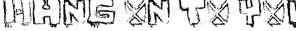 HANG ON TO YOUR DREA字体转换